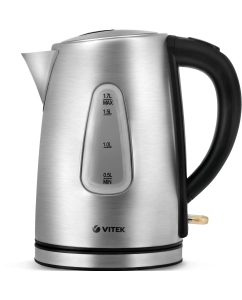 Купить Чайник электрический VITEK VT-7007 (ST) 1.7 л серебристый в E-mobi