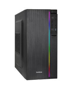 Купить Корпус компьютерный ExeGate mEVO-9302-RGB-600W-12 в E-mobi
