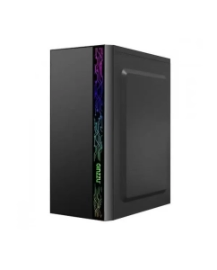 Купить Корпус компьютерный Ginzzu A370 RGB Window  черный  в E-mobi