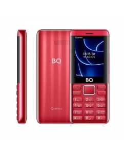 Купить Мобильный телефон BQ 2453 Quattro Red в E-mobi