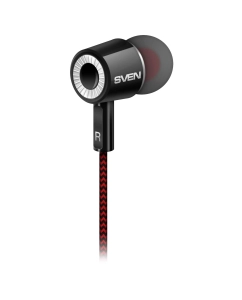 Купить Наушники Sven E-108, черный-красный  в E-mobi
