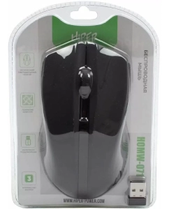 Купить Беспроводная игровая мышь HIPER HOMW-071 черный  в E-mobi