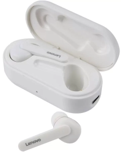 Купить Беспроводные наушники Lenovo HT28 White в E-mobi