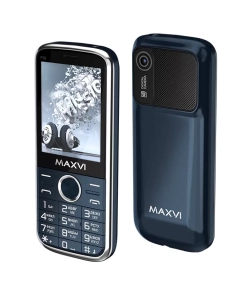 Купить Мобильный телефон Maxvi Maxvi P30 синий в E-mobi