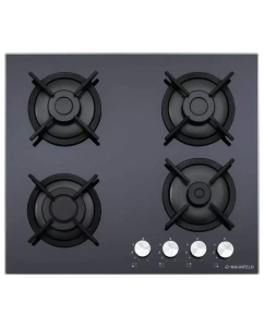 Купить Встраиваемая варочная панель газовая MAUNFELD EGHG.64.1CB/G черный в E-mobi