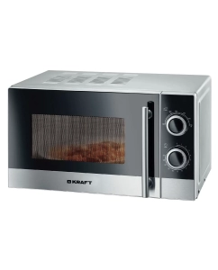 Купить Микроволновая печь соло KRAFT KF20MW7S-200M серебристый в E-mobi