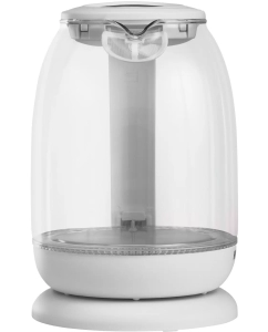 Купить Чайник электрический HYUNDAI HYK-S3808 1.7 л белый, прозрачный  в E-mobi