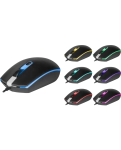 Купить Проводная игровая мышь Defender Dot MB-986 черный  в E-mobi