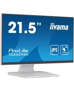 Купить 21.5" Монитор iiyama ProLite T2252MSC-W2 белый 60Hz 1920x1080 IPS  в E-mobi