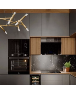 Купить Встраиваемый электрический духовой шкаф LEX Edp 610 BL черный  в E-mobi