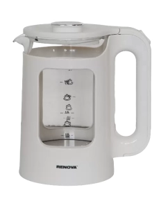 Купить Чайник электрический RENOVA KT17G-11W 1.7 л белый в E-mobi