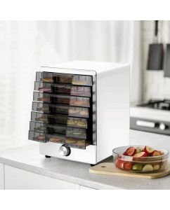 Купить Сушилка для овощей и фруктов Kitfort KT-4940 белый; черный  в E-mobi