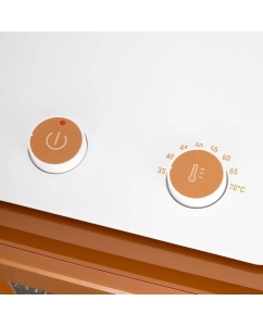 Купить Сушилка для овощей и фруктов Kitfort KT-4947 оранжевый; белый  в E-mobi