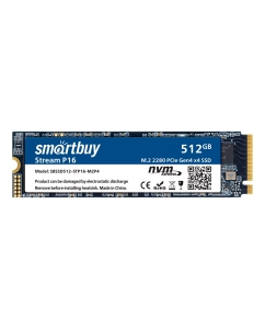 Купить SSD накопитель SmartBuy P16 M.2 2280 512 ГБ SBSSD512-STP16-M2P4 в E-mobi