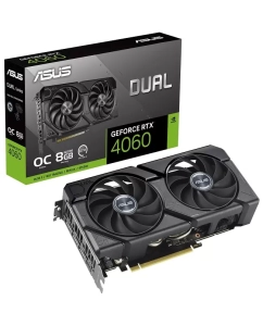 Купить Видеокарта ASUS NVIDIA GeForce RTX 4060 Dual Evo OC (DUAL-RTX4060-O8G-EVO) в E-mobi
