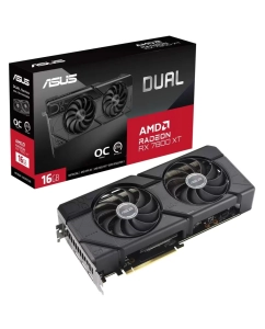 Купить Видеокарта ASUS DUAL-RX7800XT-O16G в E-mobi