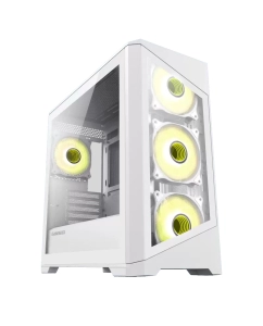Купить Корпус компьютерный GAMEMAX Destroyer TGW белый в E-mobi