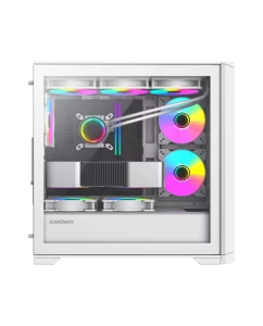 Купить Корпус компьютерный GAMEMAX Destroyer TGW белый  в E-mobi
