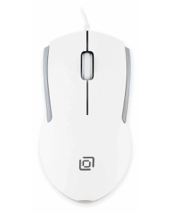 Купить Проводная мышь OKLICK 245M белый в E-mobi