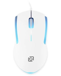 Купить Проводная мышь OKLICK 245M белый  в E-mobi