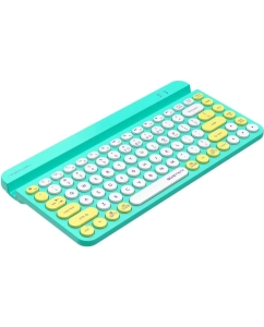 Купить Клавиатура A4TECH Fstyler FBK30,  USB, Bluetooth/Радиоканал, зеленый fbk30 avocado  в E-mobi