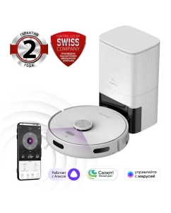 Купить Робот-пылесос Polaris PVCRDC 6002 WIFI IQ Home белый в E-mobi