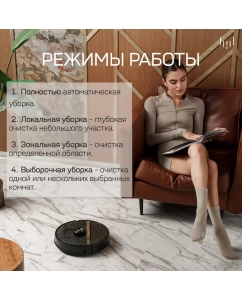 Купить Робот-пылесос Okami R117 черный  в E-mobi