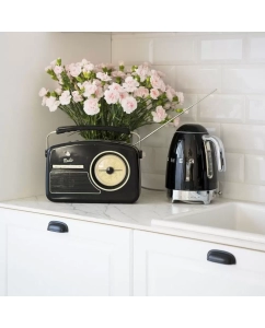 Купить Чайник электрический Smeg KLF04BLEU 1.7 л черный  в E-mobi