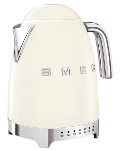 Купить Чайник электрический Smeg KLF04CREU 1.7 л бежевый  в E-mobi