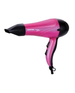 Купить Фен Centek CT-2259 1600 Вт розовый, черный в E-mobi