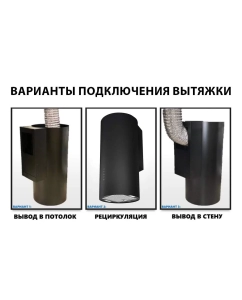 Купить Вытяжка настенная Meferi TUBE35IX U серебристый  в E-mobi