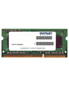 Купить Оперативная память Patriot 4Gb DDR4 2400MHz SO-DIMM (PSD44G240081S) в E-mobi