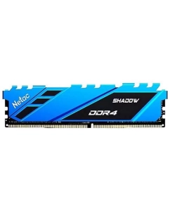 Купить Оперативная память Netac Shadow Blue 8Gb DDR4 3200MHz (NTSDD4P32SP-08B) в E-mobi