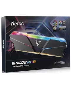 Купить Оперативная память Netac Shadow RGB 8Gb DDR4 3200MHz (NTSRD4P32SP-08E)  в E-mobi