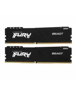 Купить Оперативная память Kingston FURY Beast Black (KF432C16BBK2/16-SP), DDR4 2x8Gb, 3200MHz  в E-mobi