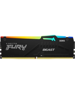 Купить Оперативная память Kingston FURY Beast RGB KF560C36BBEA-8 DDR5 1x8Gb 6000Mhz в E-mobi