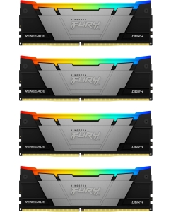 Купить Оперативная память Kingston FURY Renegade RGB (KF432C16RB12AK4/64), DDR4 4x16Gb, 3200MHz в E-mobi