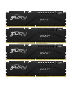 Купить Оперативная память Kingston Fury Beast Black KF552C40BBK4-64 DDR5 - 4x 16ГБ в E-mobi