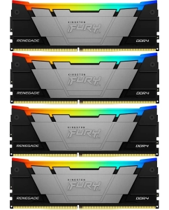 Купить Оперативная память Kingston FURY Renegade RGB (KF432C16RB2AK4/128), DDR4 4x32Gb, 3200MHz в E-mobi