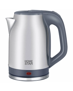 Купить Чайник электрический HomeStar HS-1005 2.3 л серый, серебристый в E-mobi