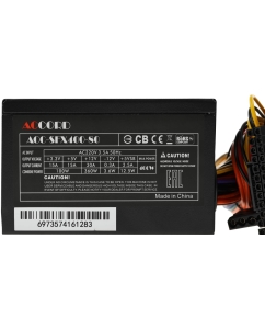 Купить Блок питания Accord ACC-SFX400-80 400W (ACC-SFX400-80)  в E-mobi