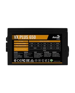 Купить Блок питания AeroCool VX-650 PLUS 650W  в E-mobi