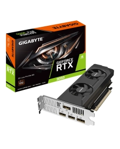 Купить Видеокарта GIGABYTE NVIDIA GeForce RTX 3050 OC Low Profile (GV-N3050OC-6GL) в E-mobi