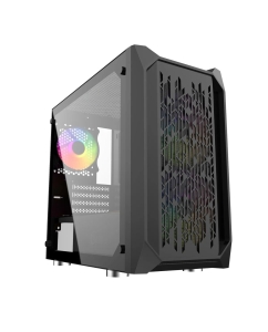 Купить Корпус компьютерный Powercase Alisio Micro X3B (CAMIB-L3) Black в E-mobi