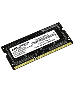 Купить Оперативная память AMD 4Gb DDR-III 1600MHz SO-DIMM (R534G1601S1S-UO) в E-mobi