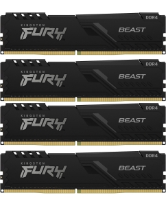 Купить Оперативная память Kingston 32Gb DDR4 3600MHz (KF436C17BBK4/32) (4x8Gb KIT) в E-mobi