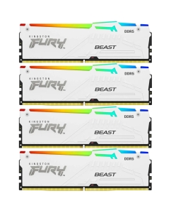 Купить Оперативная память Kingston Fury Beast (KF552C40BWAK4-64), DDR5 4x16Gb, 5200MHz  в E-mobi