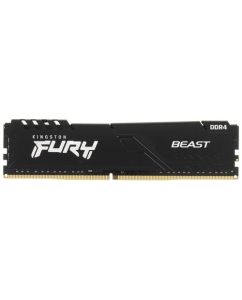 Купить Оперативная память Kingston Fury Beast Black 8Gb DDR4 3200MHz (KF432C16BB/8)  в E-mobi