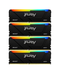 Купить Оперативная память Kingston Fury Beast KF432C16BB2AK4/32 DDR4  4x8Gb 3200Mhz в E-mobi