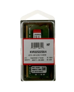 Купить Оперативная память Kingston 4 GB DDR4 1x4Gb, 3200MHz (KVR32S22S6/4)  в E-mobi
